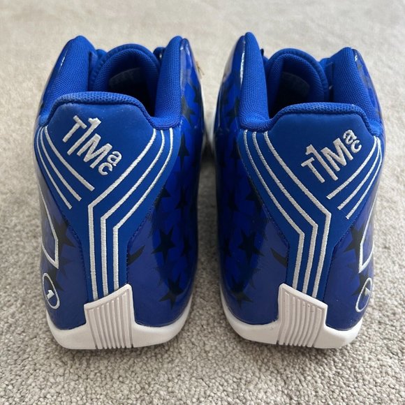 Mens 9 - Adidas T-Mac 1 Orlando Magic Basketball Shoes Blue White GY2402 main image 5